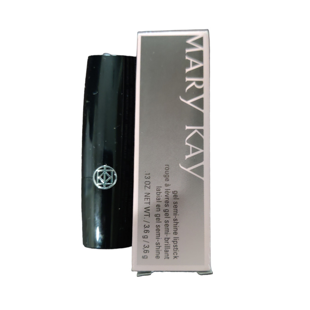 Mary Kay Gel Semi-Gloss Powerful Pink Lipstick New in Box - Picture 2 of 2